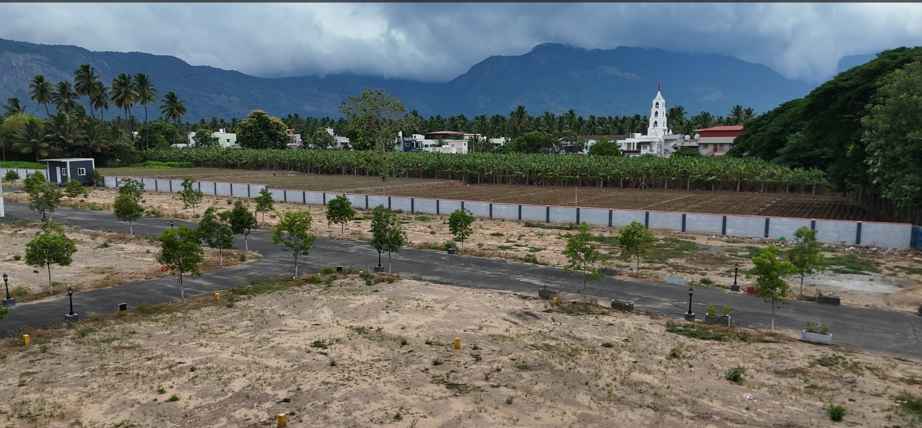 Western Ghats Hills Background